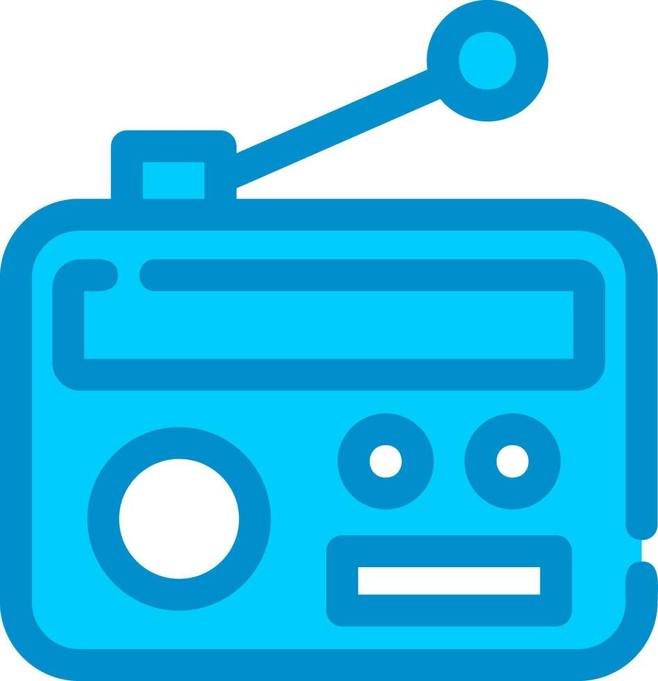 Radio kreatives Icon-Design vektor