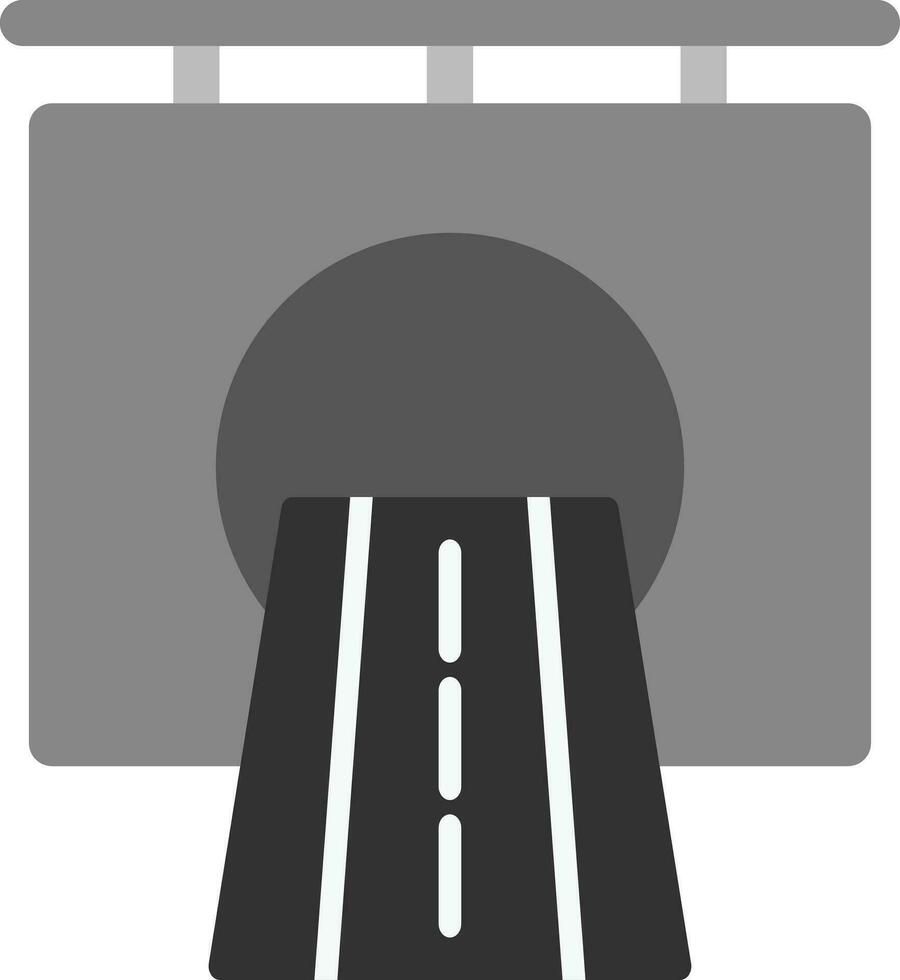 Tunnel kreatives Icon-Design vektor