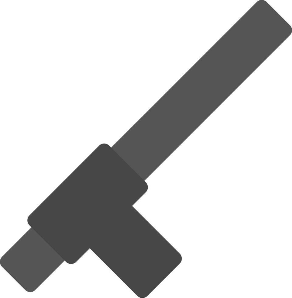 Tonfa kreatives Icon-Design vektor