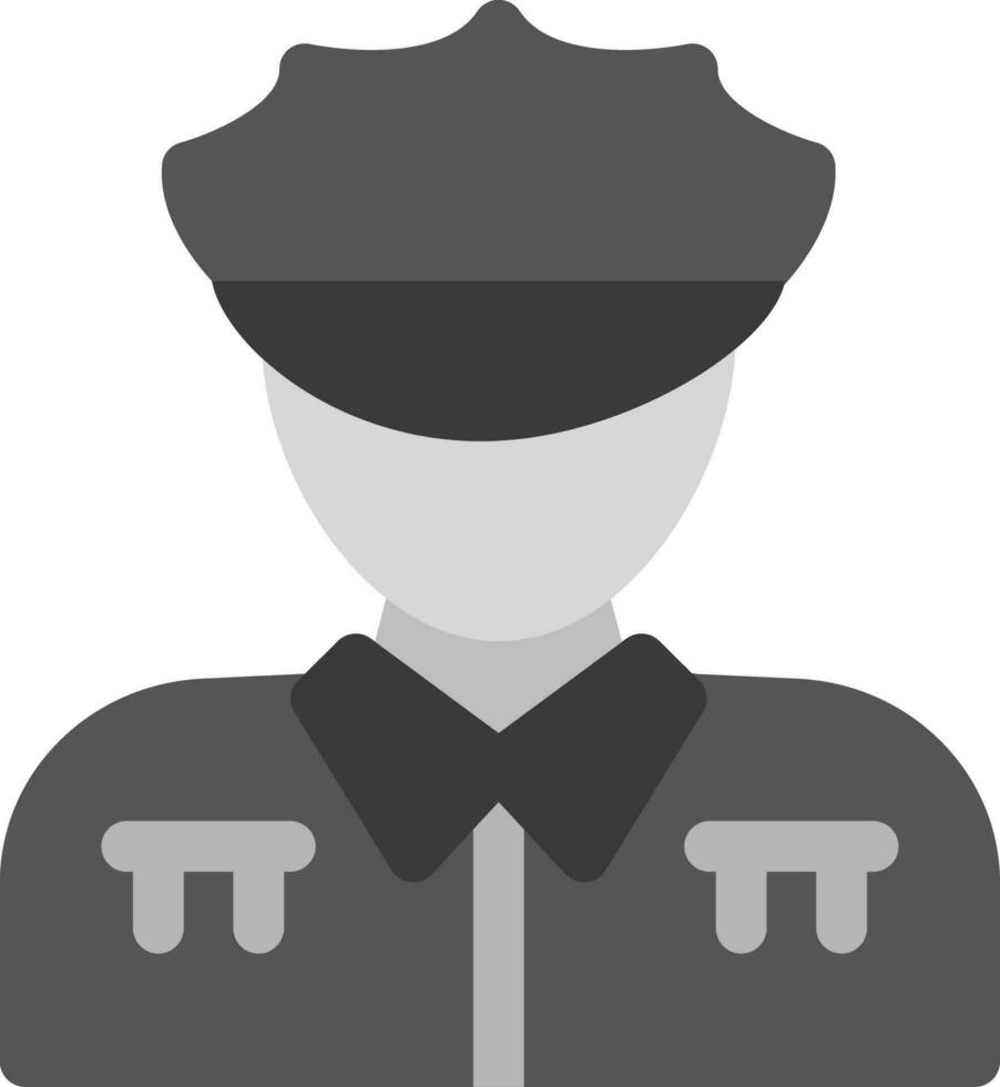 Polizist kreatives Icon-Design vektor