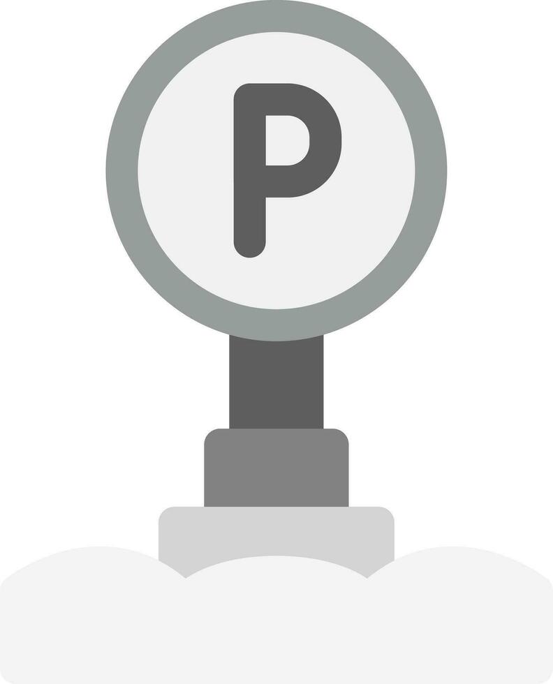 Parkschild kreatives Icon-Design vektor