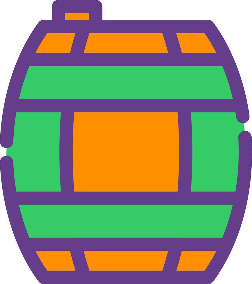 Barrel kreatives Icon-Design vektor