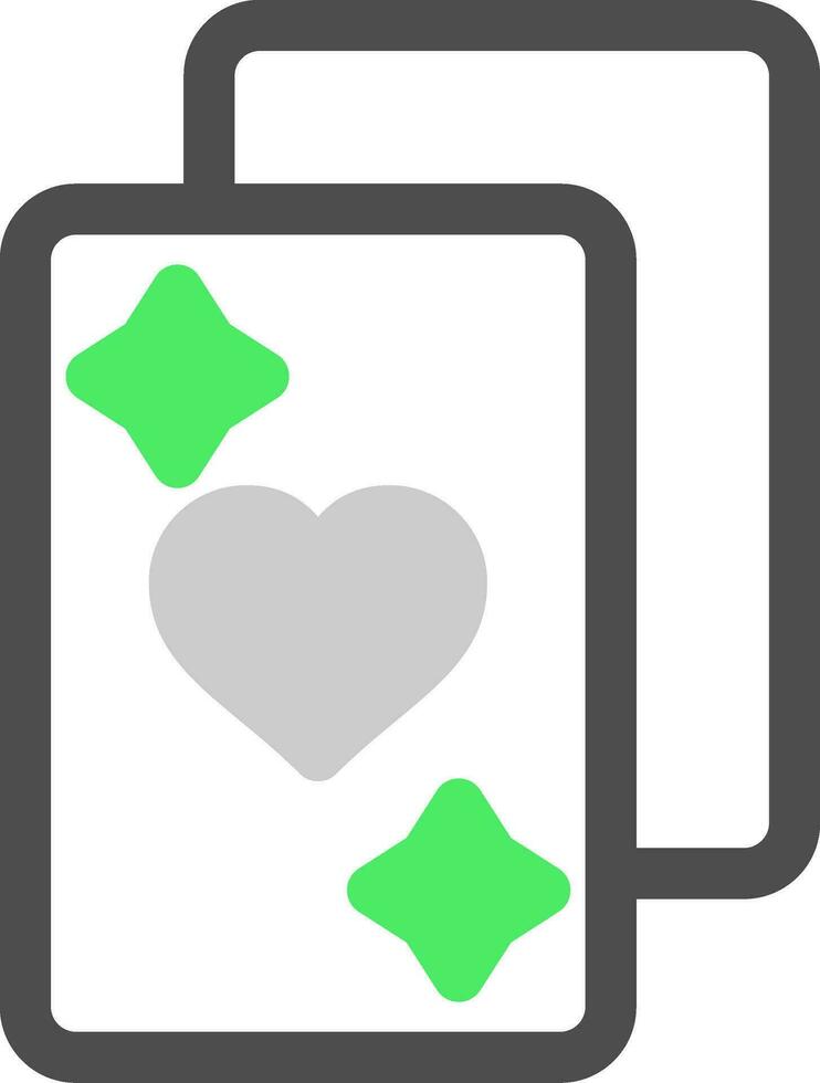 poker kreativ ikon design vektor