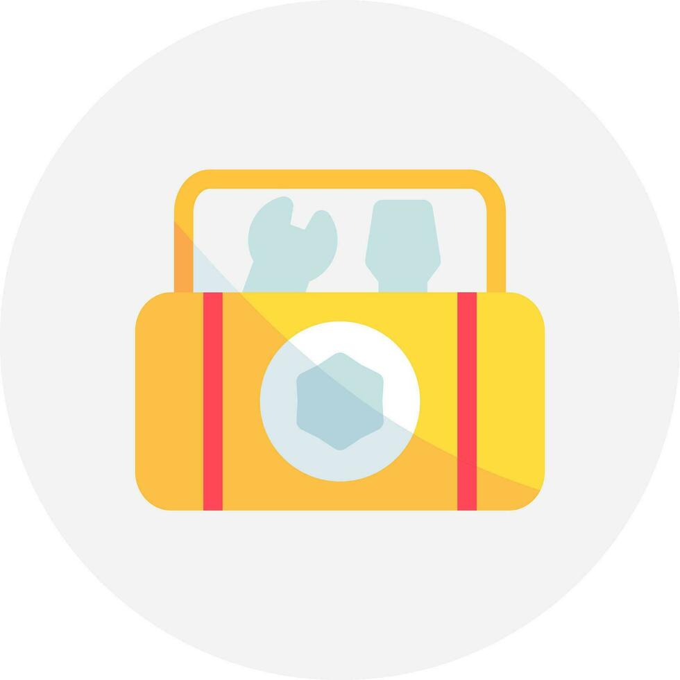 Toolbox kreatives Icon-Design vektor