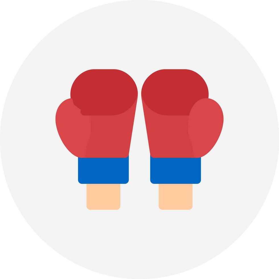 boxning handskar kreativ ikon design vektor