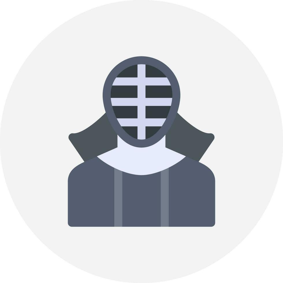 Kendo kreatives Icon-Design vektor