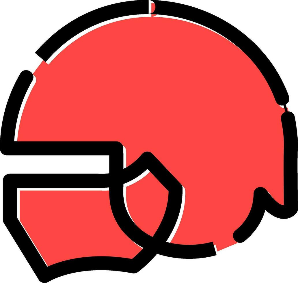 Helm kreatives Icon-Design vektor