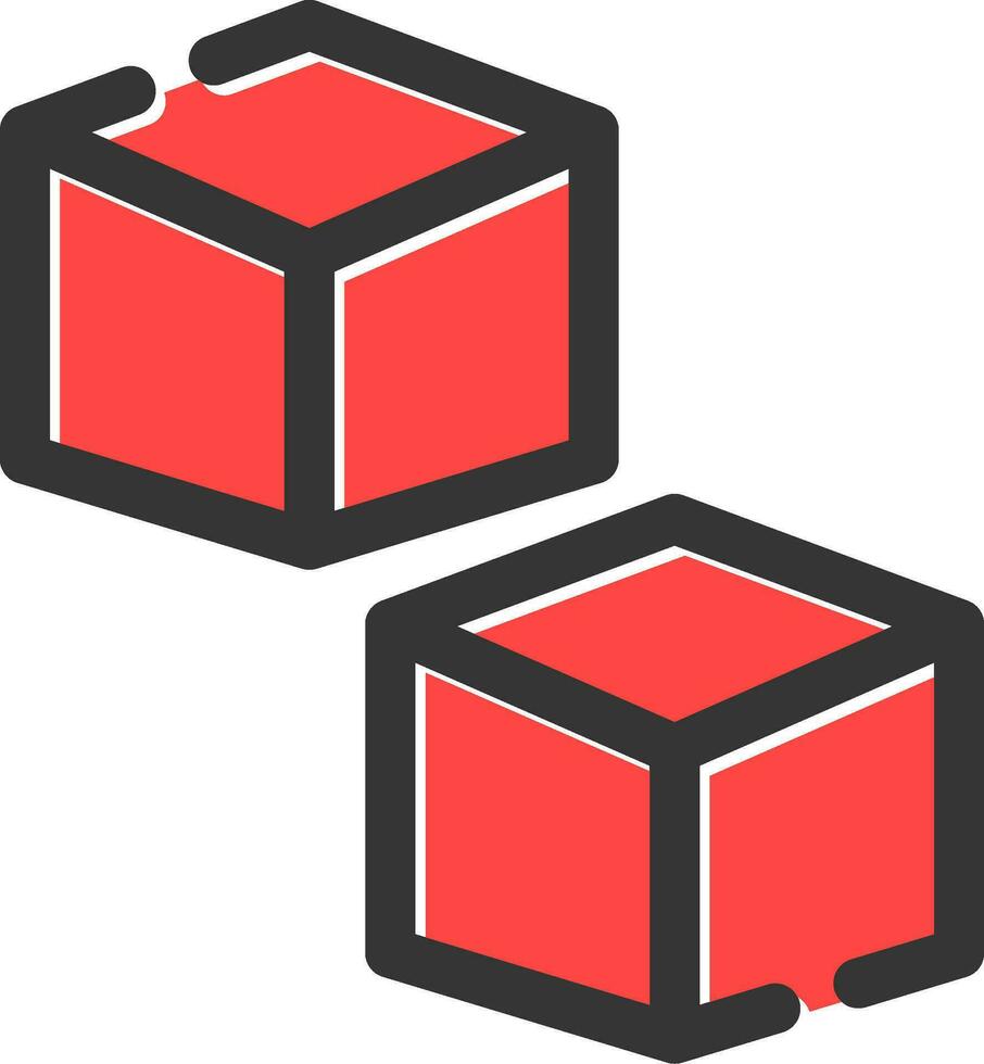 Box kreatives Icon-Design vektor