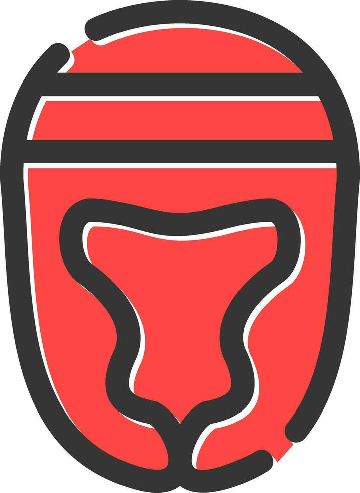 Helm kreatives Icon-Design vektor