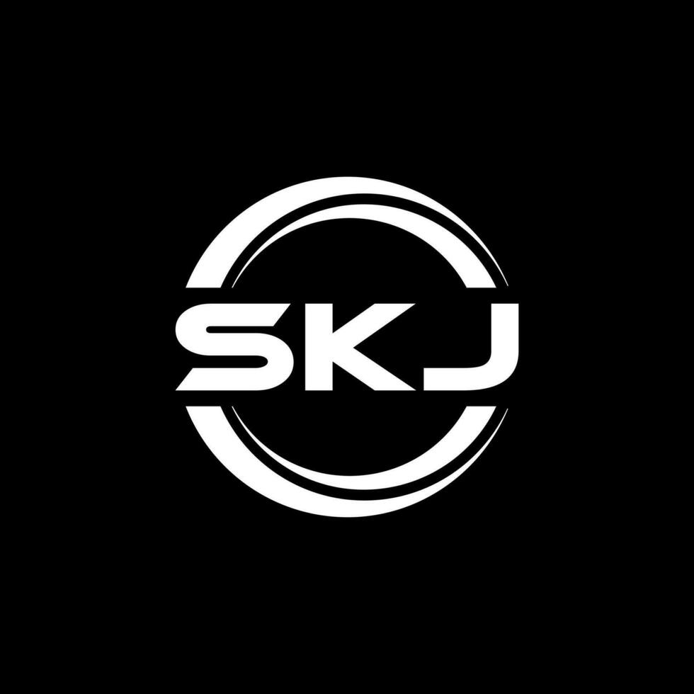 skj brev logotyp design, inspiration för en unik identitet. modern elegans och kreativ design. vattenmärke din Framgång med de slående detta logotyp. vektor