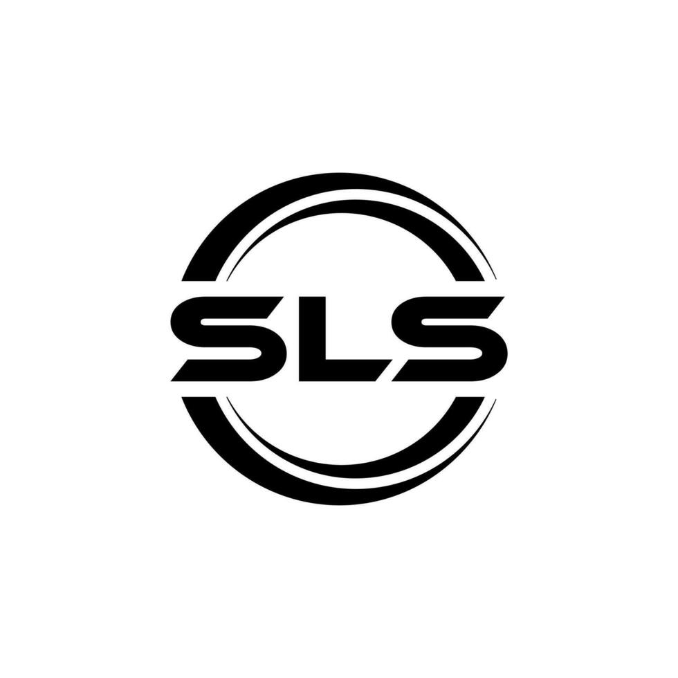 sls Brief Logo Design, Inspiration zum ein einzigartig Identität. modern Eleganz und kreativ Design. Wasserzeichen Ihre Erfolg mit das auffällig diese Logo. vektor