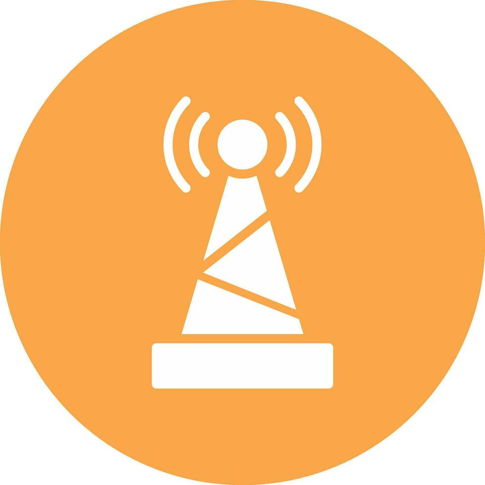 Antenne kreatives Icon-Design vektor