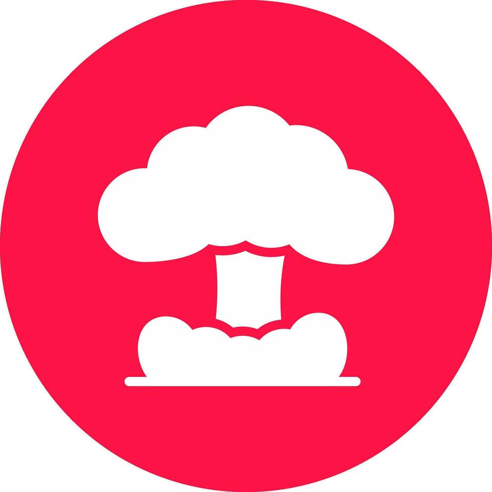 Explosion kreatives Icon-Design vektor