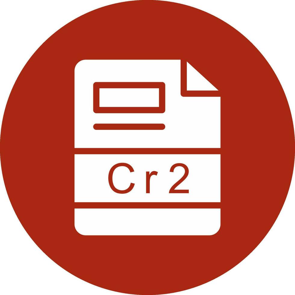 cr2 kreativ Symbol Design vektor