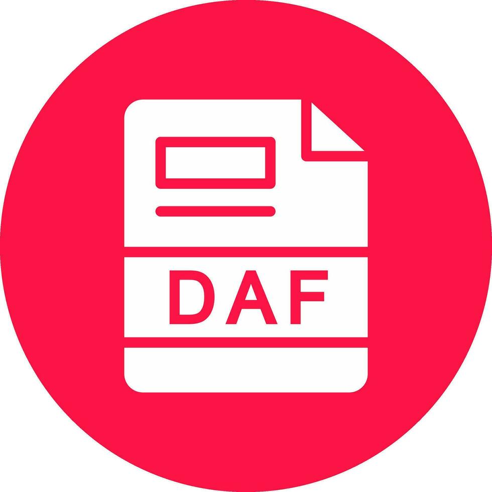 daf kreatives Icon-Design vektor