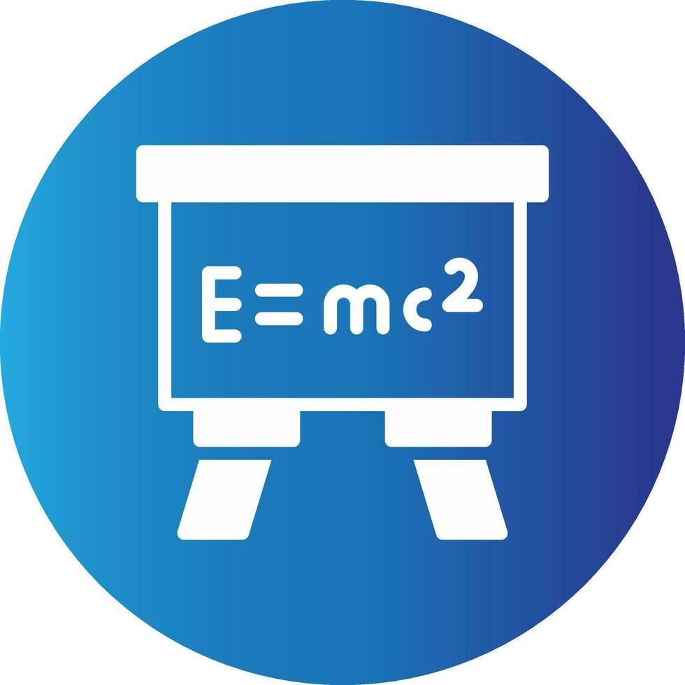 Relativitätstheorie kreatives Icon-Design vektor