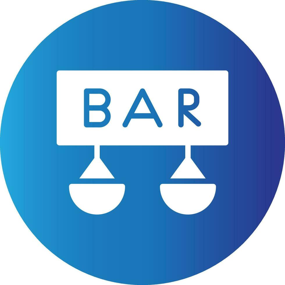 Bar kreatives Icon-Design vektor