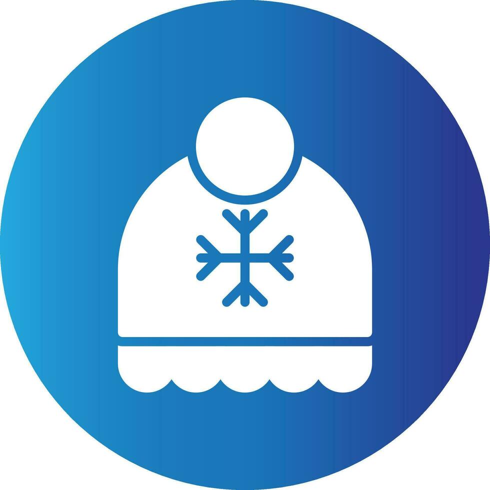Winter Hut kreativ Symbol Design vektor