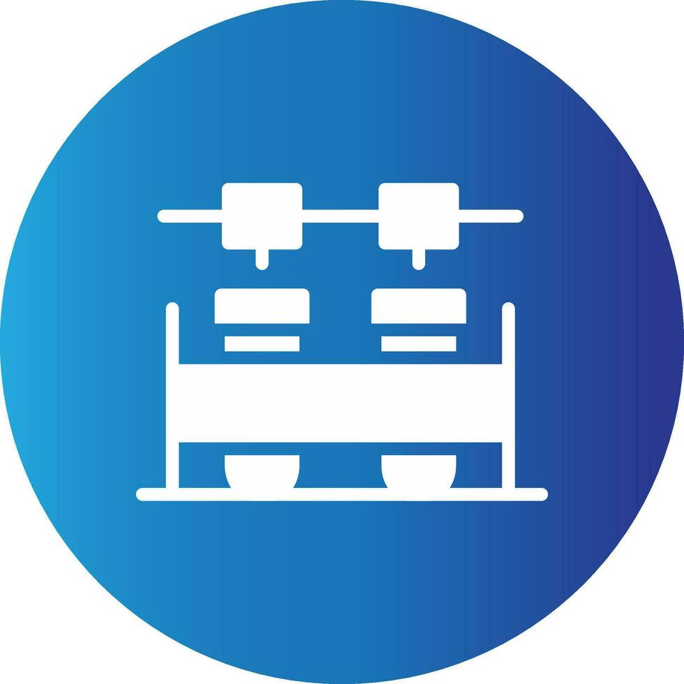 Chemie kreatives Icon-Design vektor