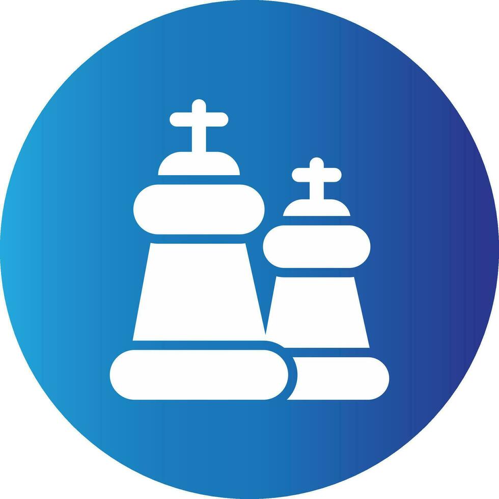 Schach kreatives Icon-Design vektor