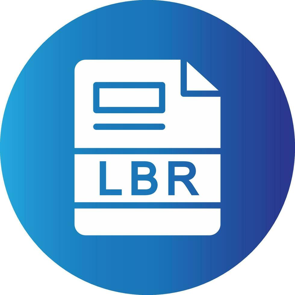 lbr kreativ Symbol Design vektor