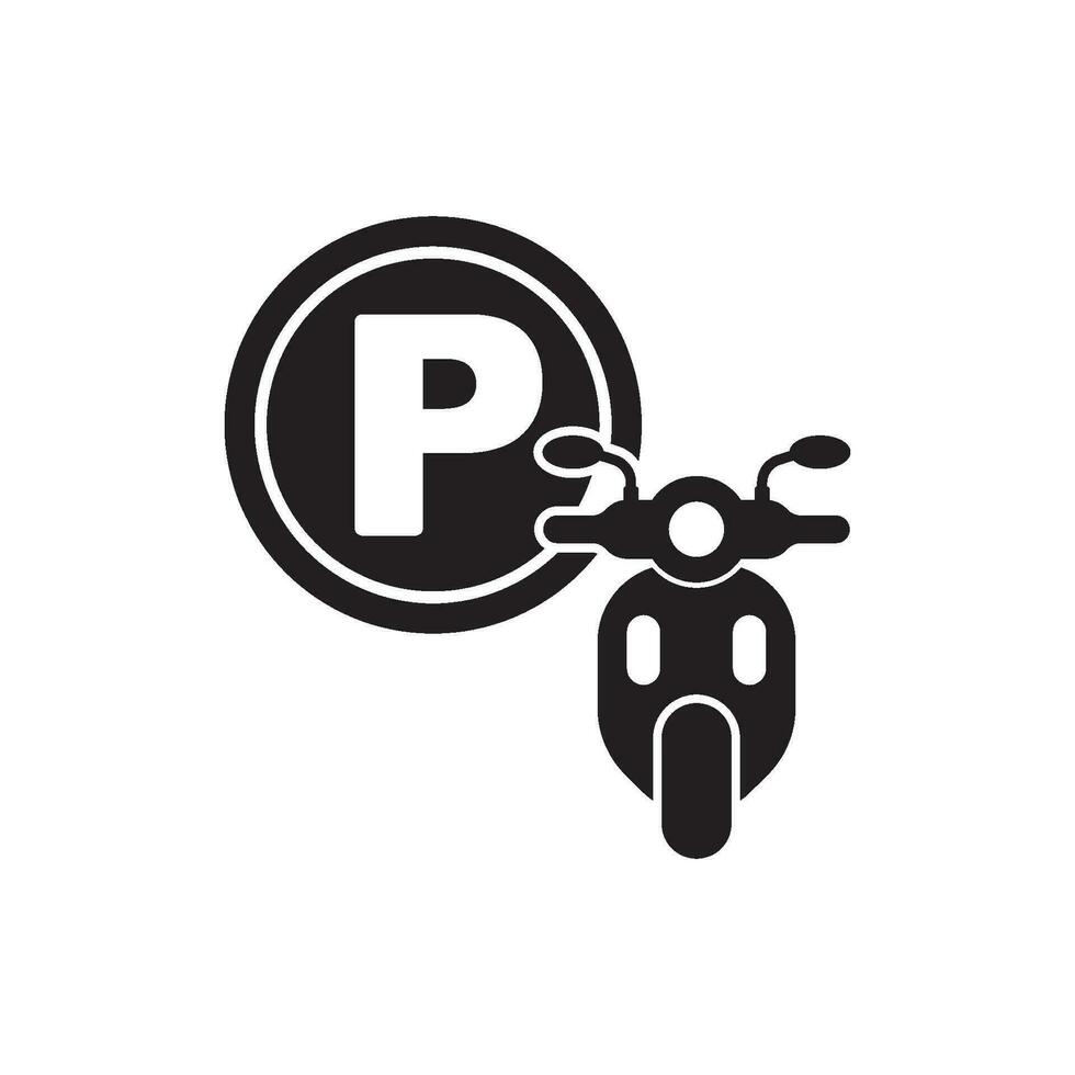 parkering område trafik tecken ikon, vektor illustration symbol design