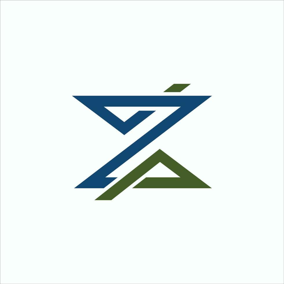 z Brief Logo design.z Initiale basierend Alphabet Symbol Logo Design vektor