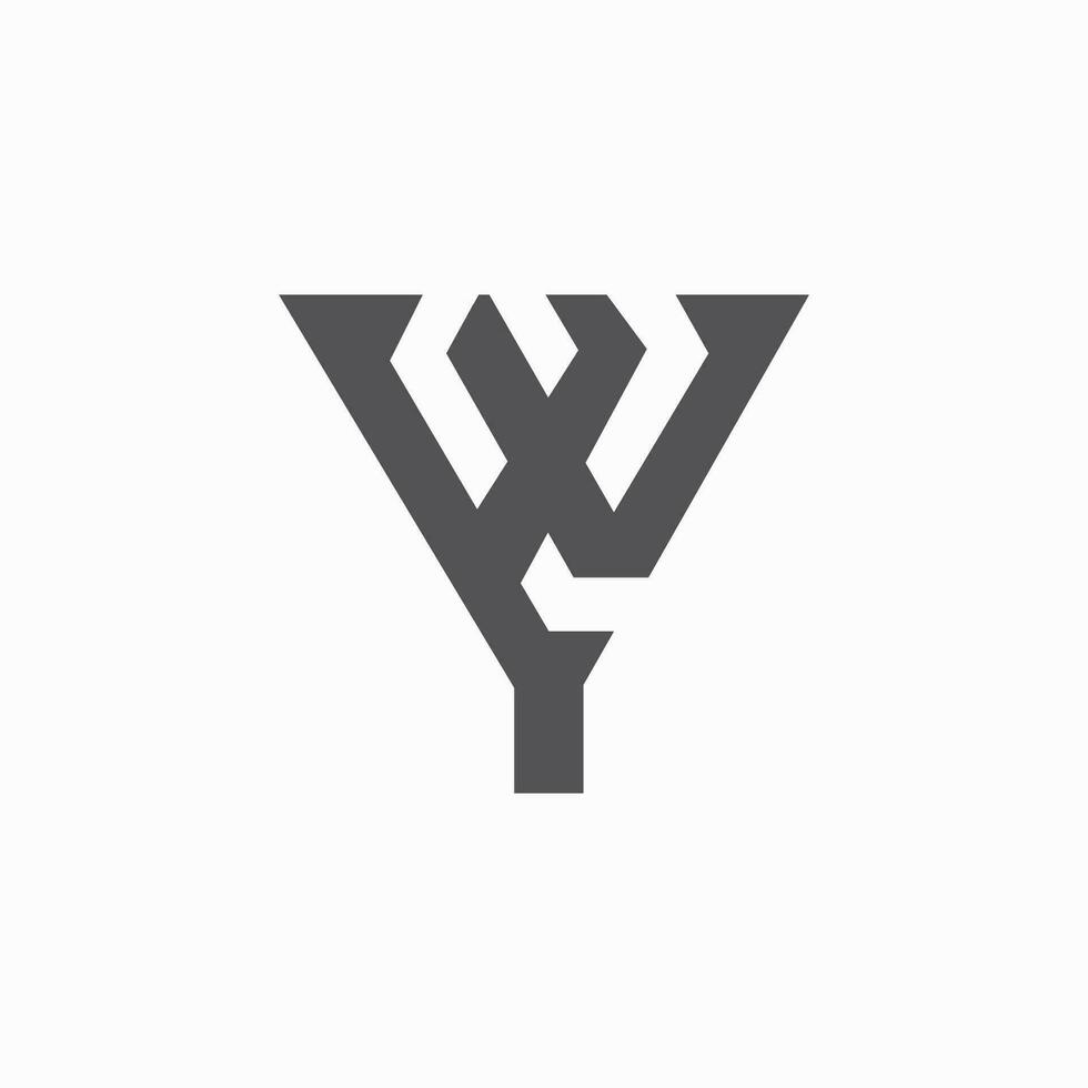 yx, xy, x och y abstrakt första monogram brev alfabet logotyp design vektor