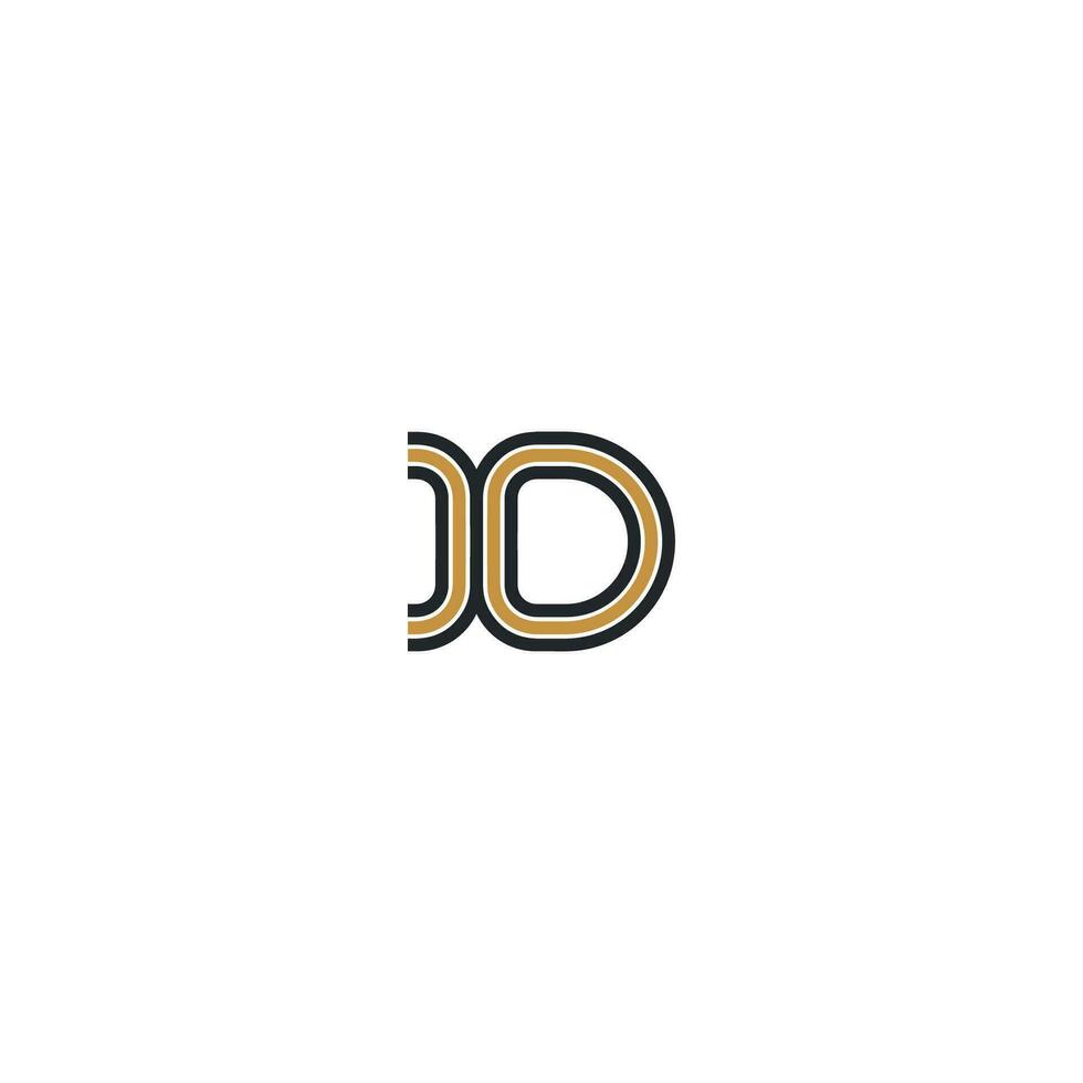 dx, xd, d och x abstrakt första monogram brev alfabet logotyp design vektor