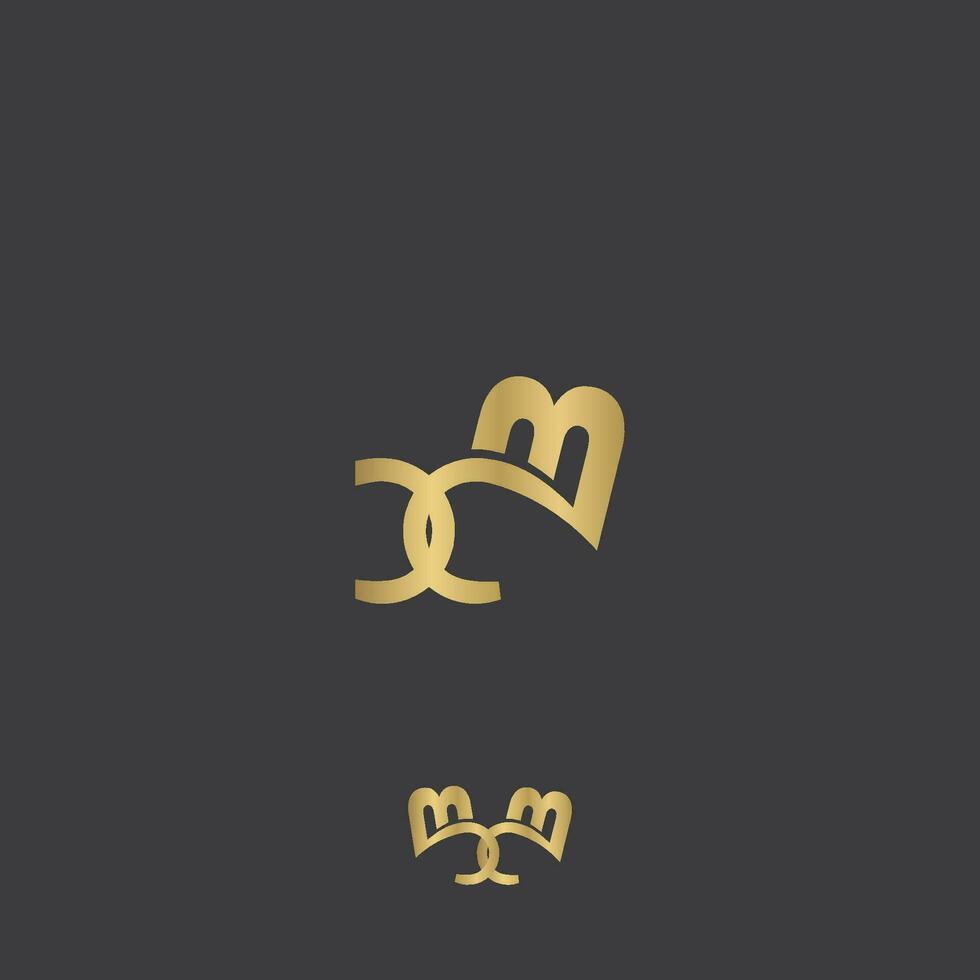 alfabet initialer logotyp bx, xb, x och b vektor