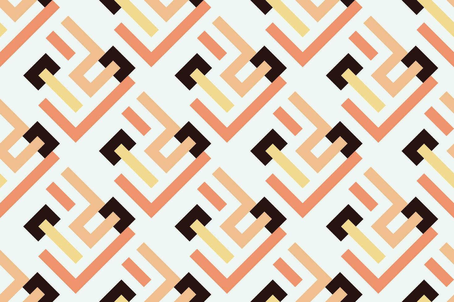 Vektor geometrisch nahtlos. hell bunt Hintergründe mit modern minimal Form. süß abstrakt geometrisch Textur. einfach Muster Design zum Textil, Fliese, Hintergrund