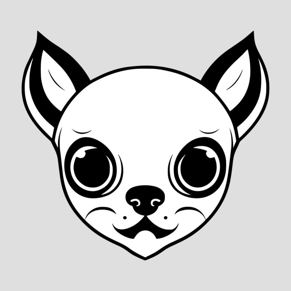 süß Hund Vektor schwarz und Weiß Karikatur Charakter Design Sammlung. Weiß Hintergrund. Haustiere, Tiere.