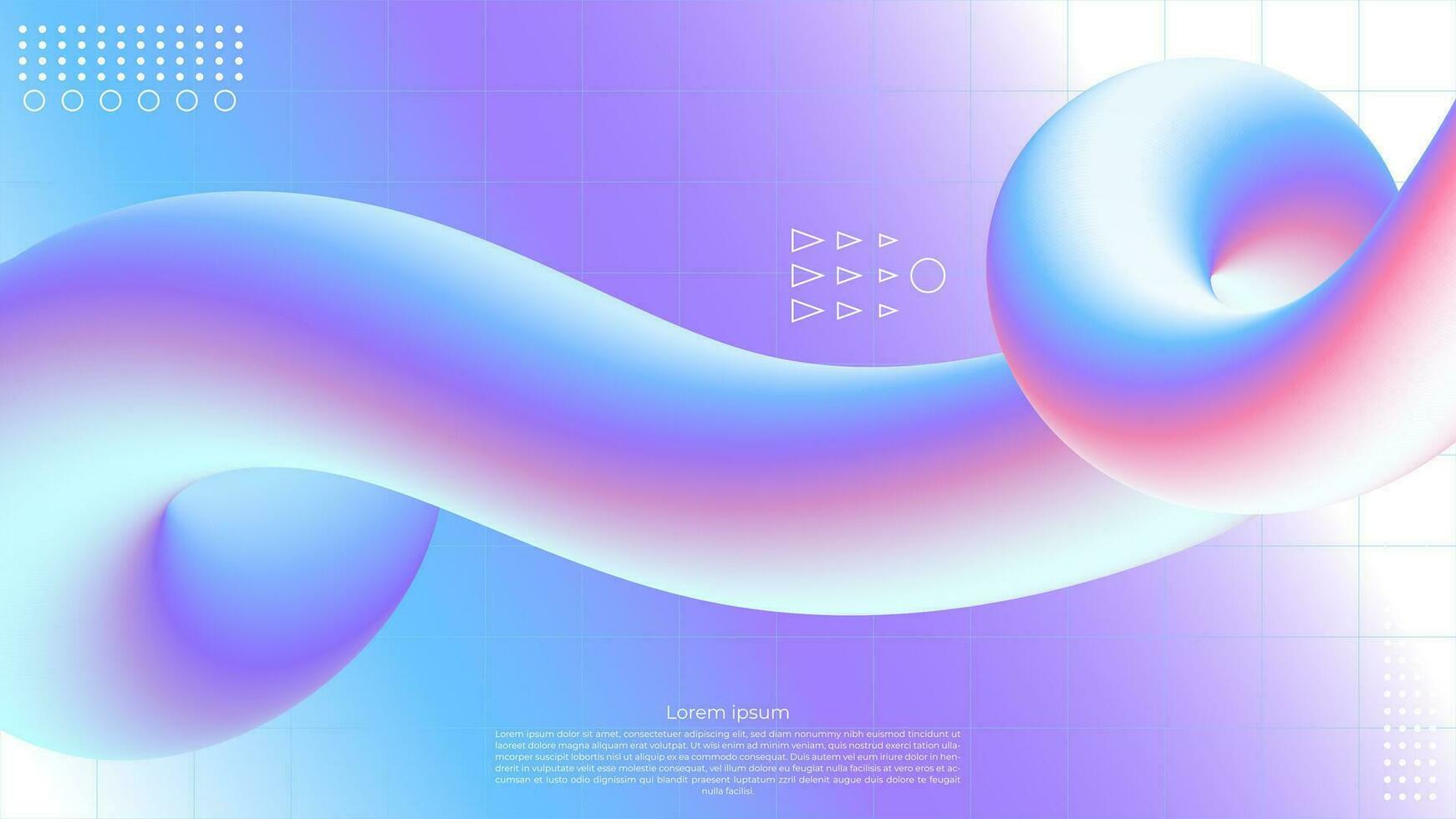 abstrakt Flüssigkeit Hintergrund Design vektor