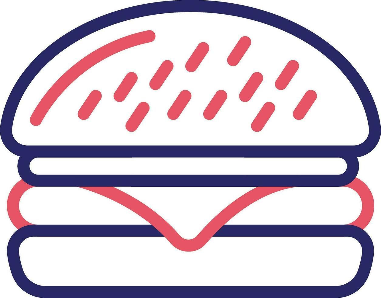 Burger Vektor Icon