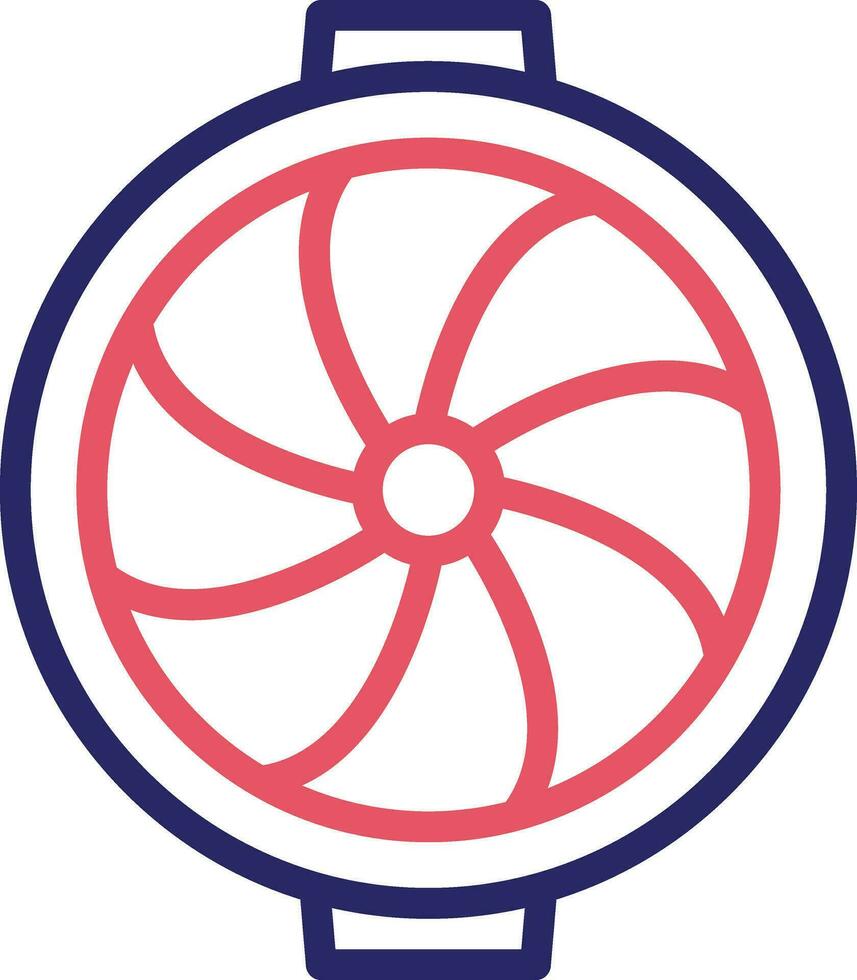 Flugzeug Turbine Vektor Symbol