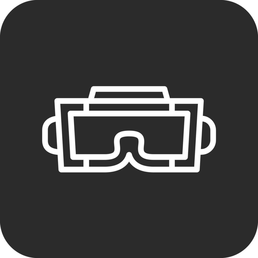 VR-Brille-Vektorsymbol vektor