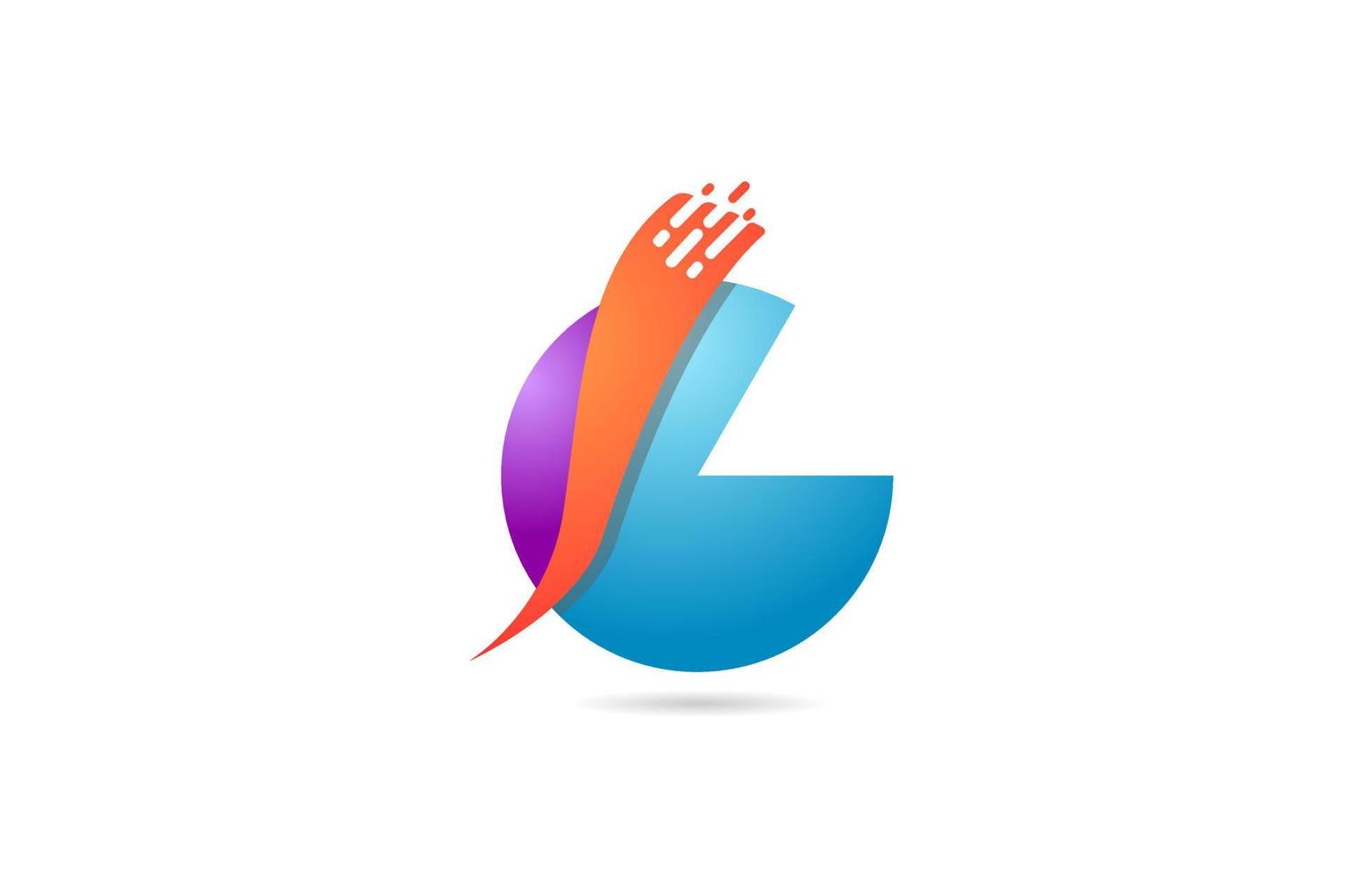rosa blaues g-Alphabet-Logo-Symbol für Unternehmen und Unternehmen mit Hauskonturdesign vektor