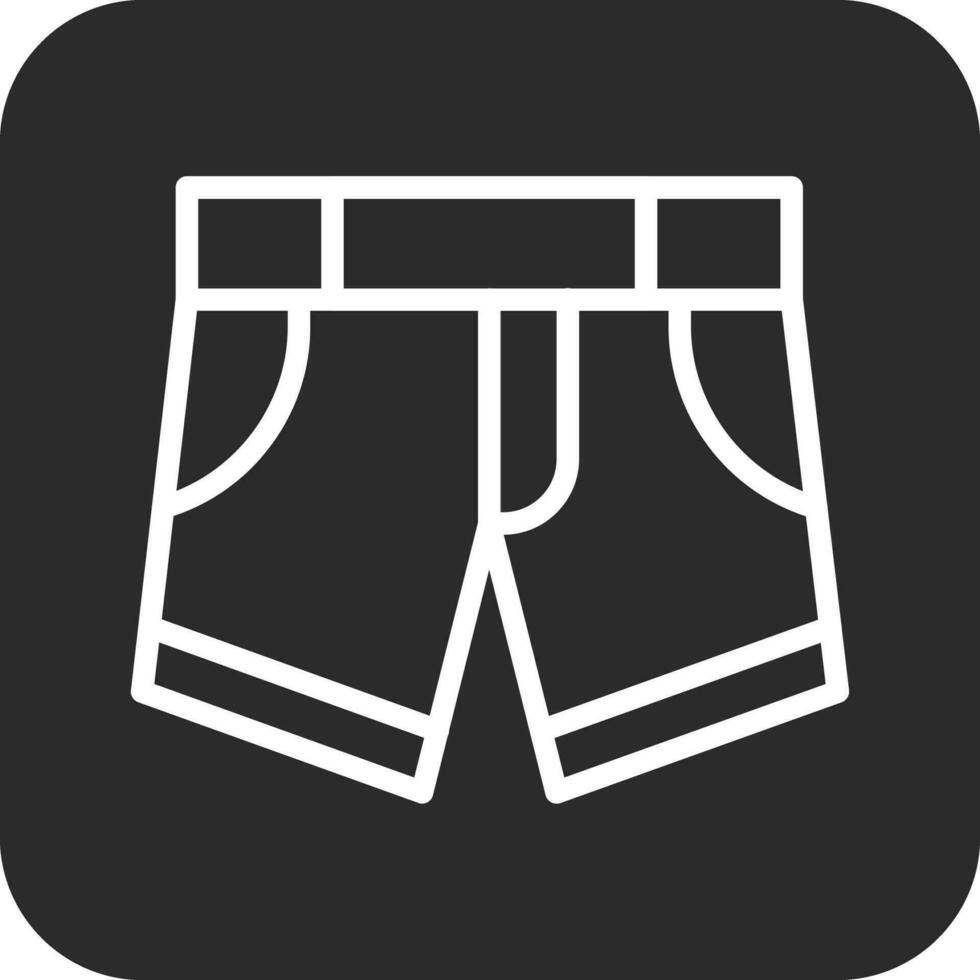 Shorts Vektor-Symbol vektor