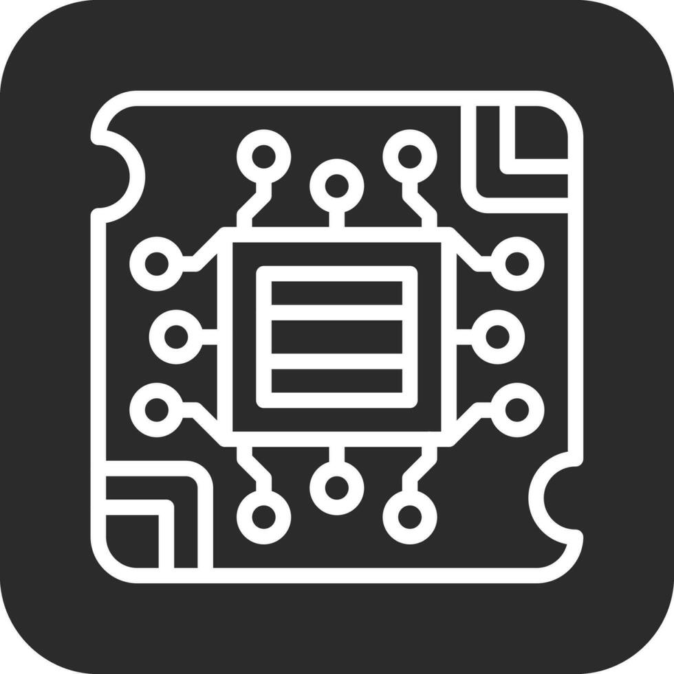 pcb styrelse vektor ikon