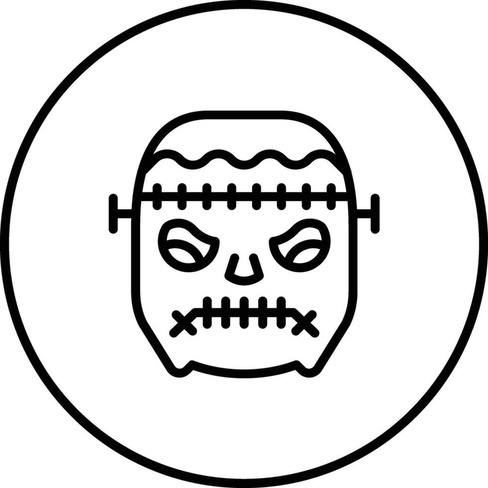 Frankenstein-Vektorsymbol vektor