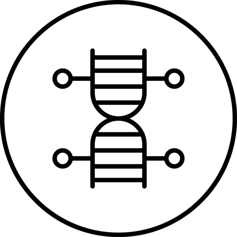 DNA-Vektor-Symbol vektor