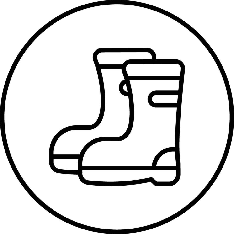 Landwirtschaft Stiefel Vektor Symbol