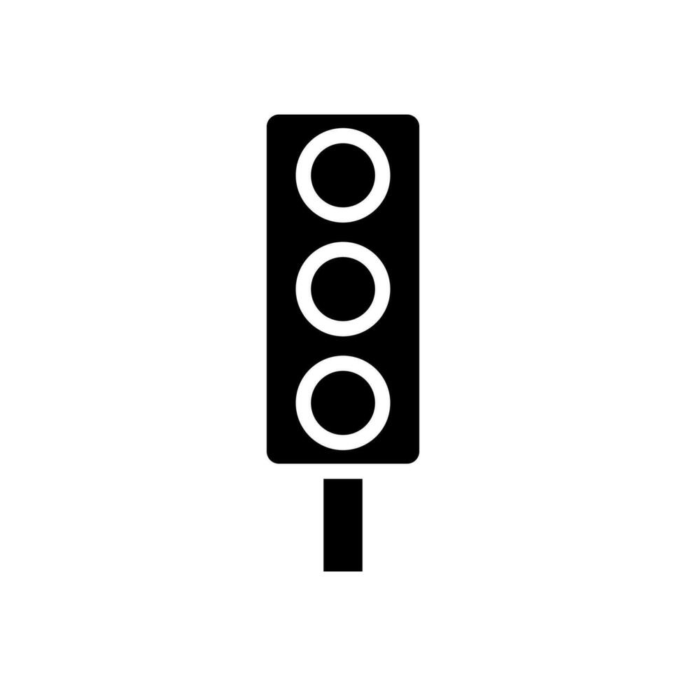 der Verkehr Licht Symbol Symbol Vektor Vorlage