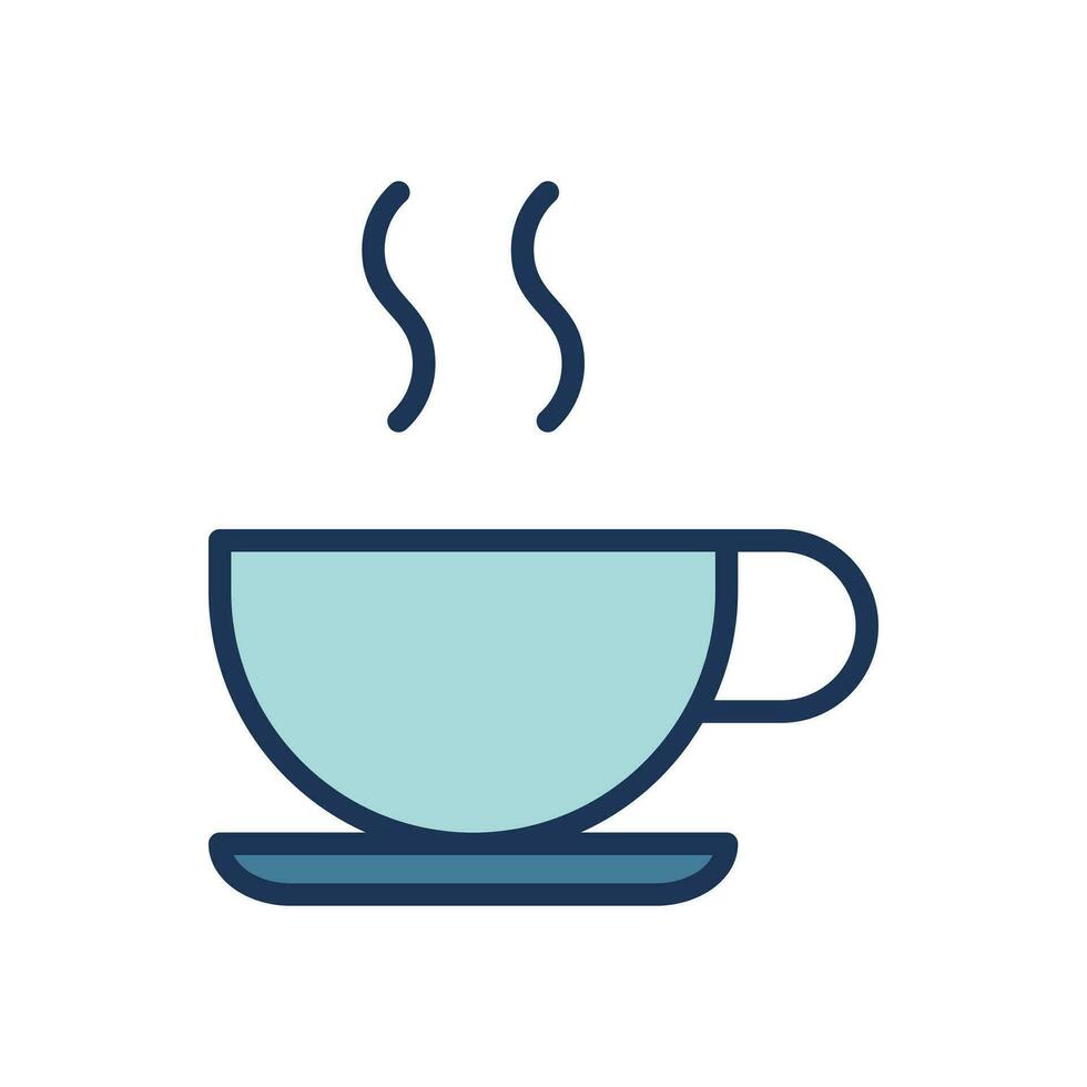kaffe ikon symbol vektor mall