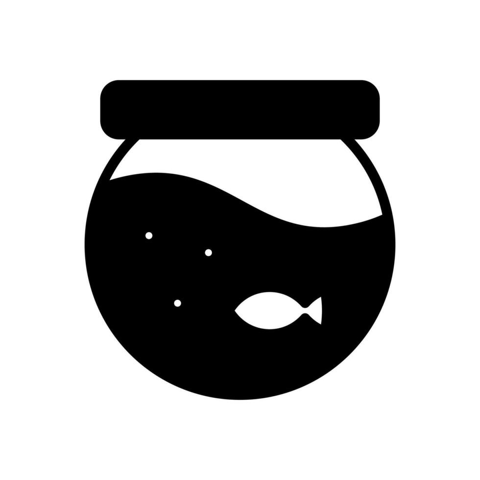 fiskskål ikon symbol vektor mall