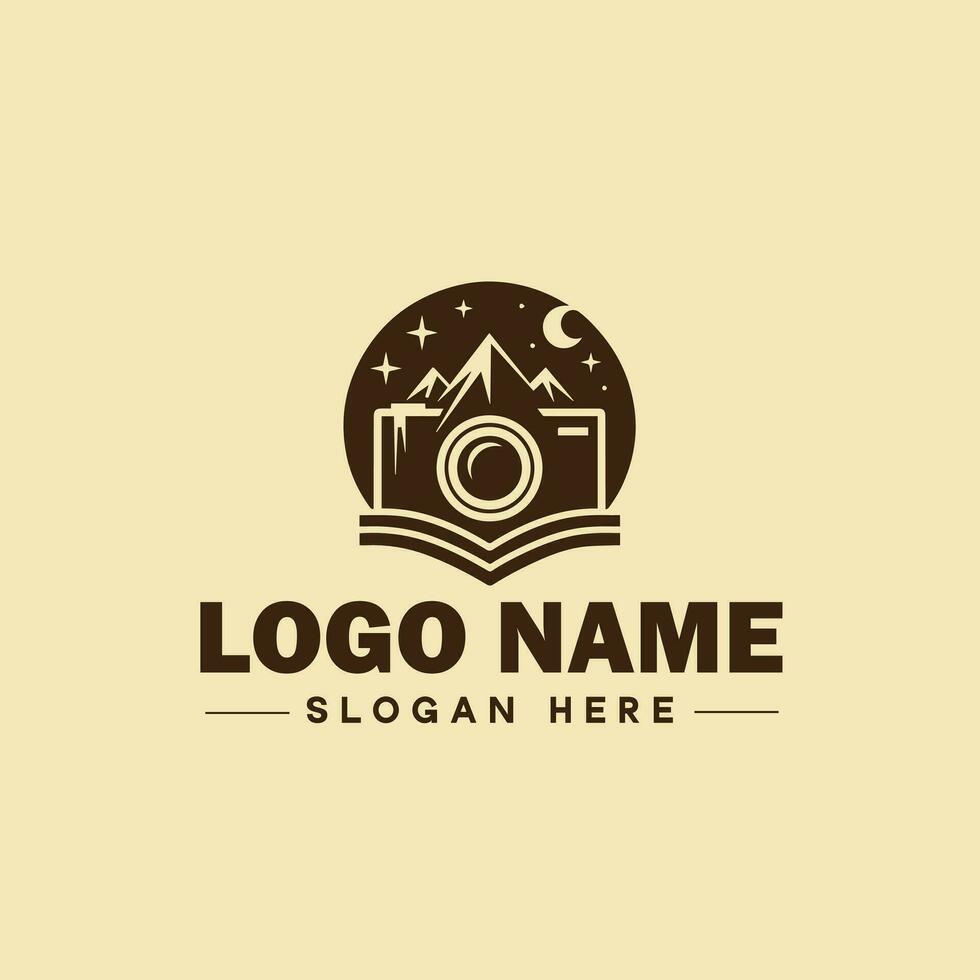 Fotografie Logo Symbol Studio Fotograf Foto Unternehmen Marke Logo modern Logo Vorlage editierbar Vektor