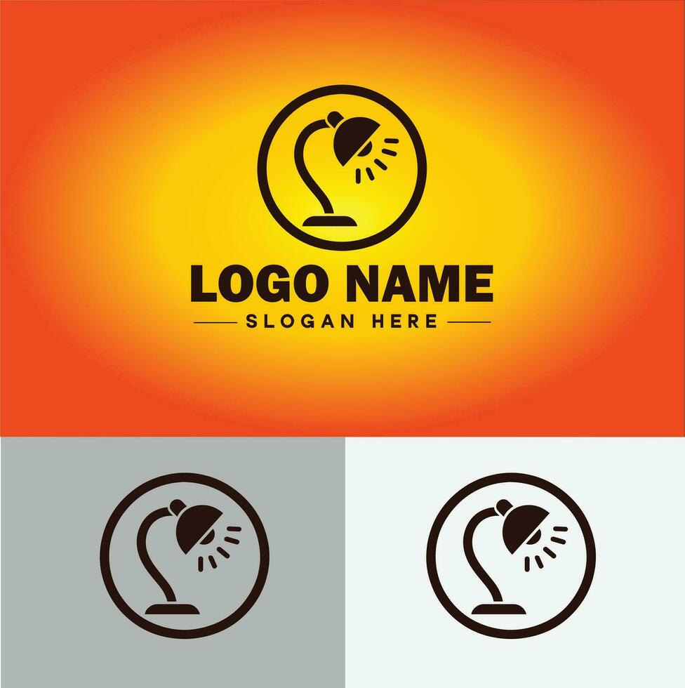 Lampe Logo Birne Licht Symbol Unternehmen Marke Geschäft Logo Vorlage editierbar Vektor