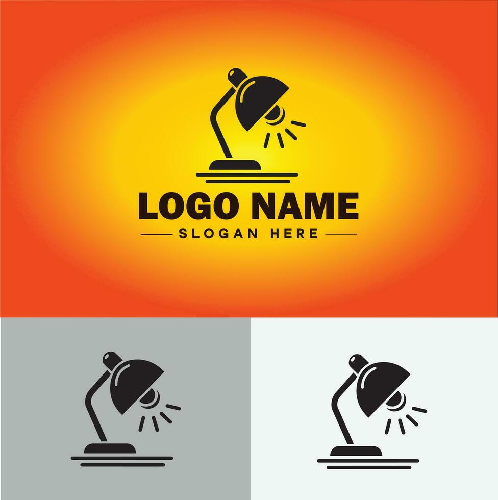 Lampe Logo Birne Licht Symbol Unternehmen Marke Geschäft Logo Vorlage editierbar Vektor