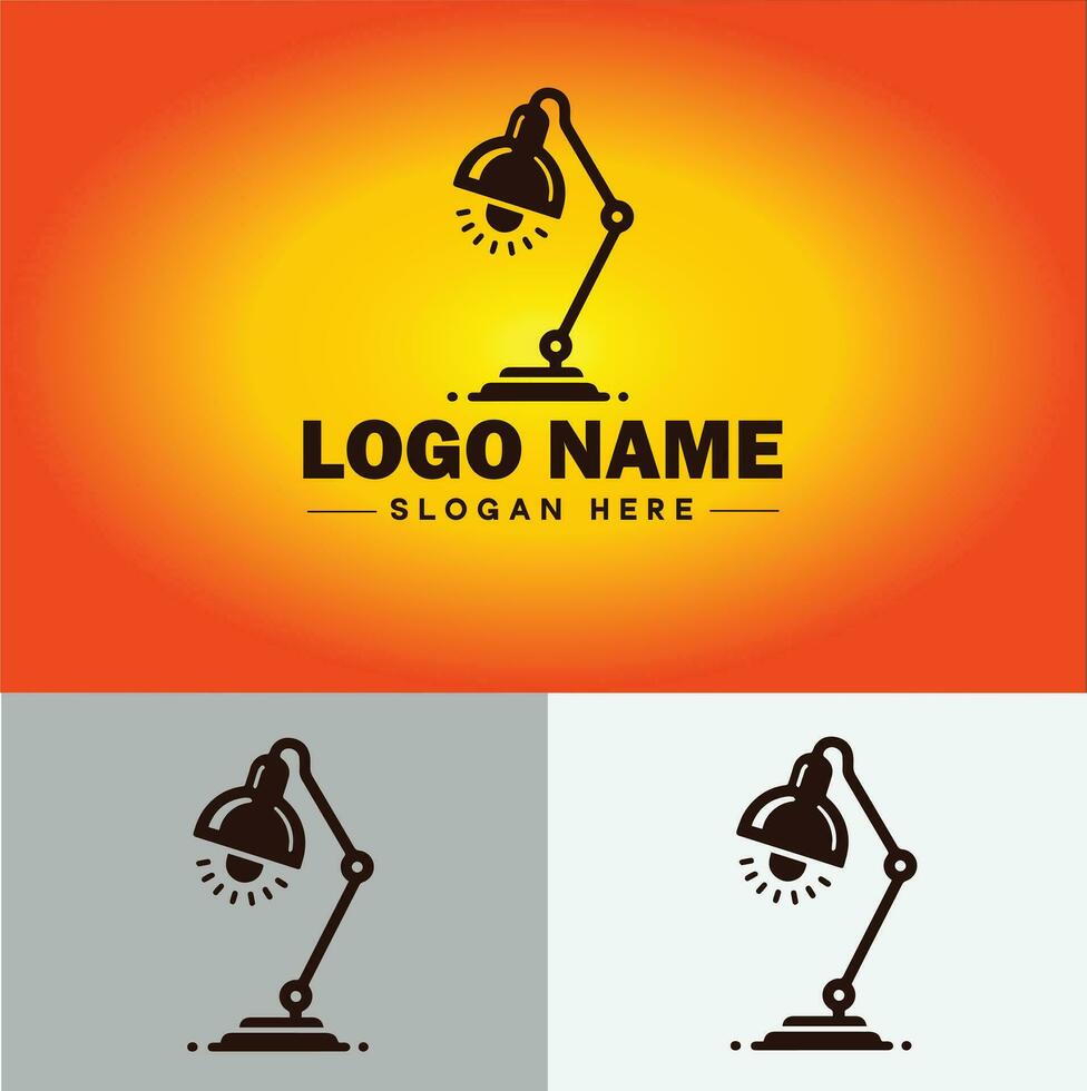 Lampe Logo Birne Licht Symbol Unternehmen Marke Geschäft Logo Vorlage editierbar Vektor