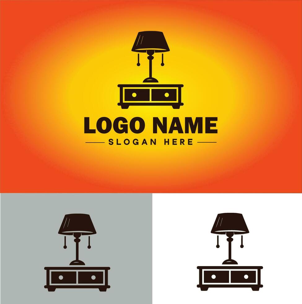 Lampe Logo Birne Licht Symbol Unternehmen Marke Geschäft Logo Vorlage editierbar Vektor